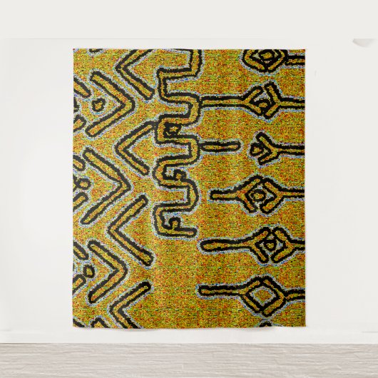 Afrikaanse modder wandkleed (Voorkant)