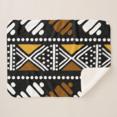 Afrikaanse modderdoek Bogolan deken (Voorkant (horizontaal))