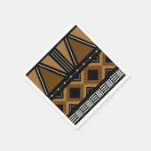 Afrikaanse Modderdoek Bogolan Ontwerper Papieren S Servet (Hoek)