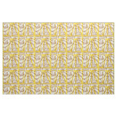 Afrikaanse modderdoek contrasterende botanische ge stof (Fat Quarter)