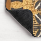 Afrikaanse modderdoek met kruimuizen, muismatje muismat (Hoek)