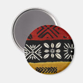 Afrikaanse modderdoek print magneet (Voorkant / Achterkant)