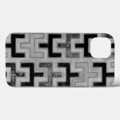 Afrikaanse moddoek Textiel met Geometrische Patron Case-Mate iPhone Case (Achterkant (horizontaal))