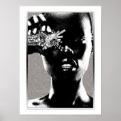 Afrikaanse Mode Diamond Poster (Voorkant)