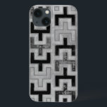 Afrikaanse modedoek met geometrische patronen iPhone 13 hoesje<br><div class="desc">Deze foto is gemaakt door Norman Wyatt,  Jr. in de stijl van een Afrikaanse modder. De textielstof van de modder is afkomstig uit Mali en is een teken van culturele identiteit. Toon uw liefde voor wereldwijde cultuur en geometrische patronen door deze afdruk aan te schaffen!</div>