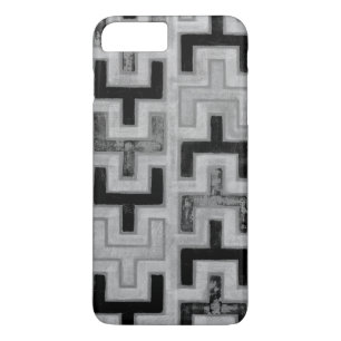 Afrikaanse modedoek met geometrische patronen Case-Mate iPhone case
