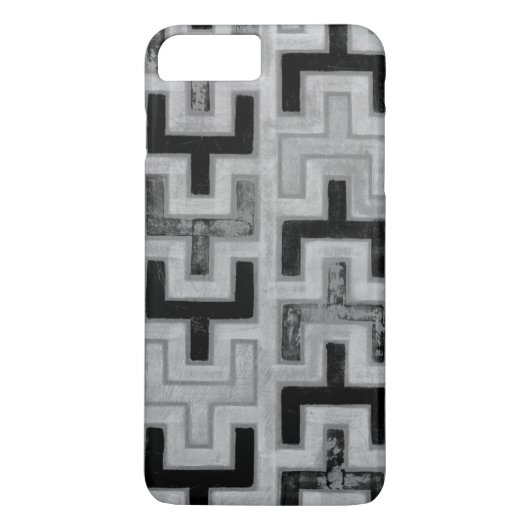 Afrikaanse modedoek met geometrische patronen Case-Mate iPhone case (Achterkant)