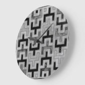 Afrikaanse modedoek met geometrische patronen grote klok (Hoek)