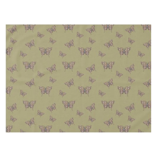 Afrikaanse modeschildluis tafelkleed (Voorkant (Horizontaal))