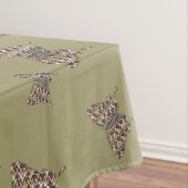 Afrikaanse modeschildluis tafelkleed (Voorbeeld)