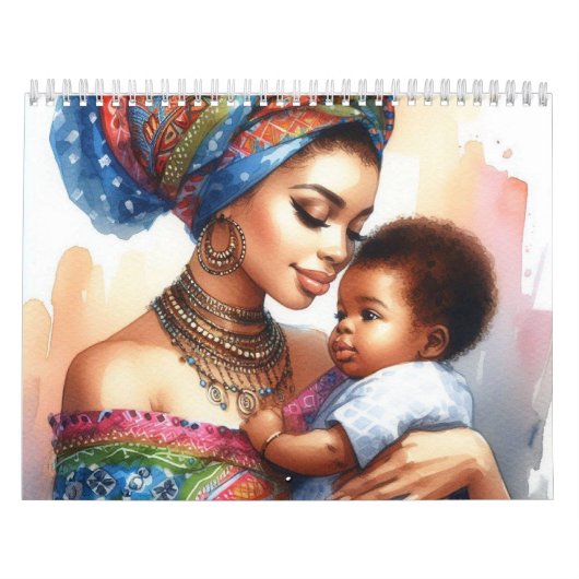 Afrikaanse moeders kalender (Hoes)