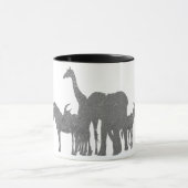 Afrikaanse Mok van wilde dieren (Midden)