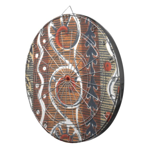 Afrikaanse Motif Art Print Dartbord (Voorkant Rechts)