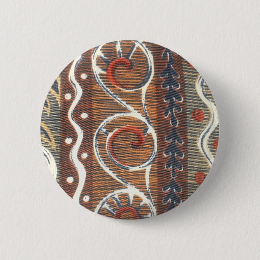  Afrikaanse Motif Art Print Ronde Button 5,7 Cm (Voorkant)