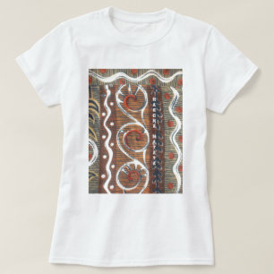  Afrikaanse Motif Art Print T-shirt