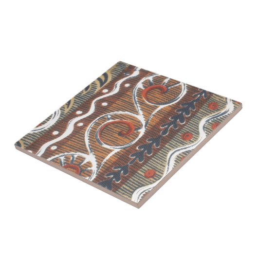 Afrikaanse Motif Art Print Tegeltje (Zijkant)