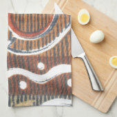  Afrikaanse Motif Art Print Theedoek (Quarter Fold)