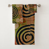 Afrikaanse Motif Bad Handdoek (Insitu)