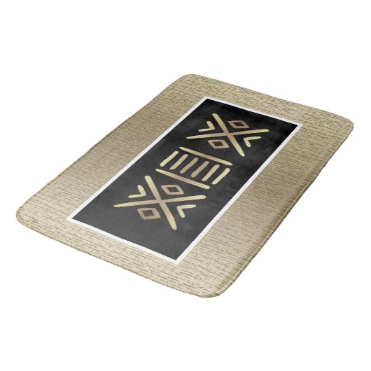 Afrikaanse Motif Badmat (Gekanteld)