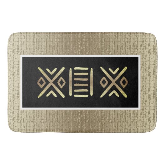 Afrikaanse Motif Badmat (Voorkant)