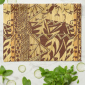 Afrikaanse Motif Theedoek (Gevouwen)