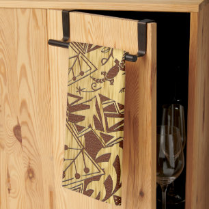 Afrikaanse Motif Theedoek