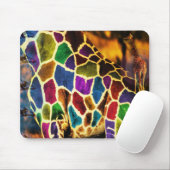 Afrikaanse Mousepad - kleurrijk Muismat (Met muis)
