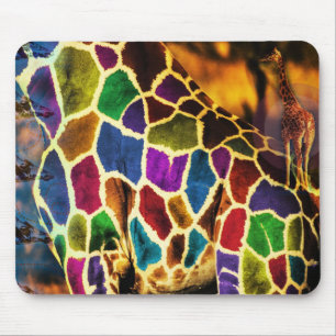 Afrikaanse Mousepad - kleurrijk Muismat