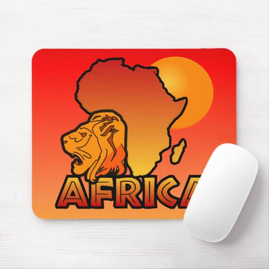 Afrikaanse mousepad muismat (Met muis)