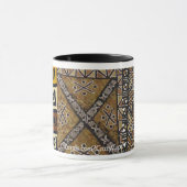 Afrikaanse Mudcloth 002 Mok (Midden)