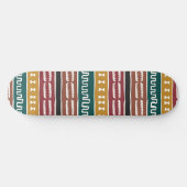 Afrikaanse mudcloth Rastafarian Persoonlijk Skateboard (Horizontaal)