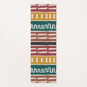 Afrikaanse mudcloth Rastafarian Yogamat (Voorkant)