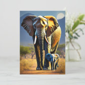 Afrikaanse nalatenschap feestdagenkaart (Staand voorkant)