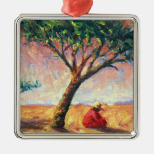 Afrikaanse namiddag 2003 metalen ornament