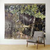 Afrikaanse Oerwoud Flower Wandkleed (In Situ (horizontaal))