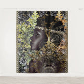 Afrikaanse Oerwoud Flower Wandkleed (Voorkant)