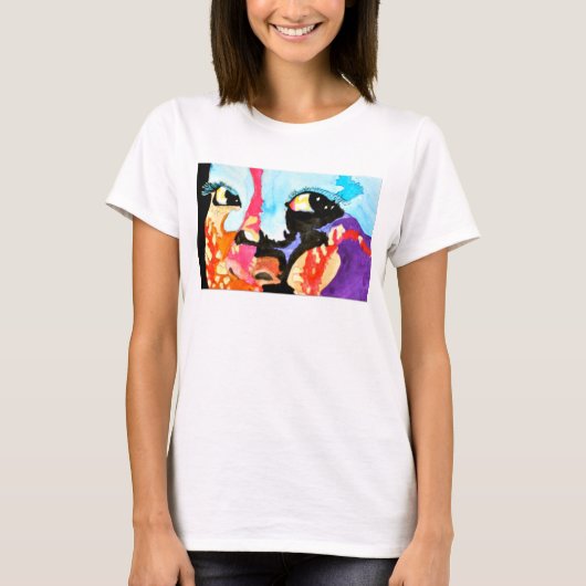 Afrikaanse ogen t-shirt (Voorkant)