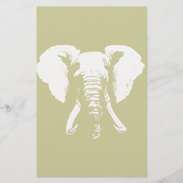 Afrikaanse olifant (Voorkant)