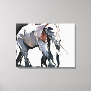 Afrikaanse olifant 2012 canvas afdruk