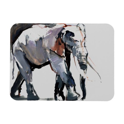 Afrikaanse olifant 2012 magneet (Horizontaal)