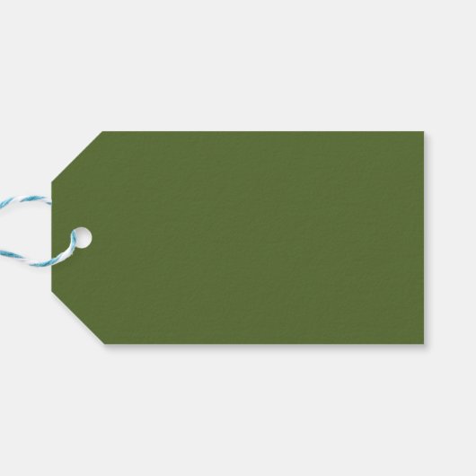 Afrikaanse olifant art print cadeaulabel (Achterkant Horizontaal)