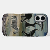 Afrikaanse olifant art print Case-Mate iPhone case (Achterkant (horizontaal))
