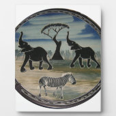 Afrikaanse olifant art print fotoplaat (Voorkant)