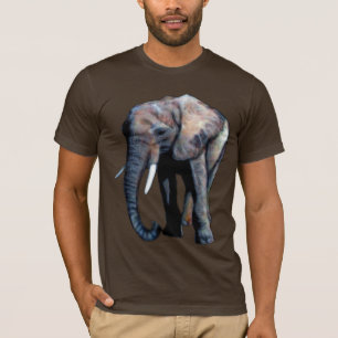 Afrikaanse olifant Artwork voor Dierenvrienden! T-shirt
