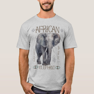 Afrikaanse olifant: bescherm onze dieren t-shirt