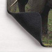 Afrikaanse olifant Big Five Animal Mousepad Muismat (Hoek)