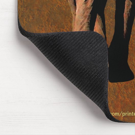 Afrikaanse olifant Big Five Wildlife Animal Mousep Muismat (Hoek)