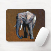 Afrikaanse olifant Big Five Wildlife Animal Mousep Muismat (Met muis)