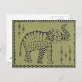 Afrikaanse olifant briefkaart (Voorkant / Achterkant)