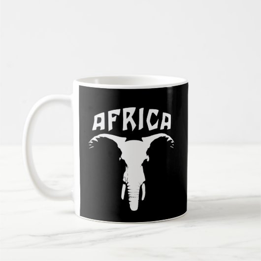 Afrikaanse olifant Face | Afrika Koffiemok (Links)